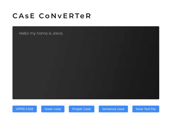 Case Converter Project