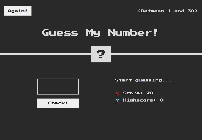 Guess my number project